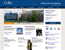 Colby Alumni Website